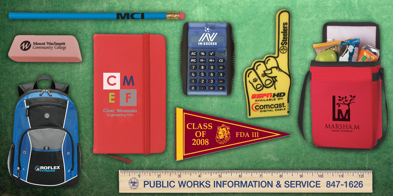 back to school promotional products